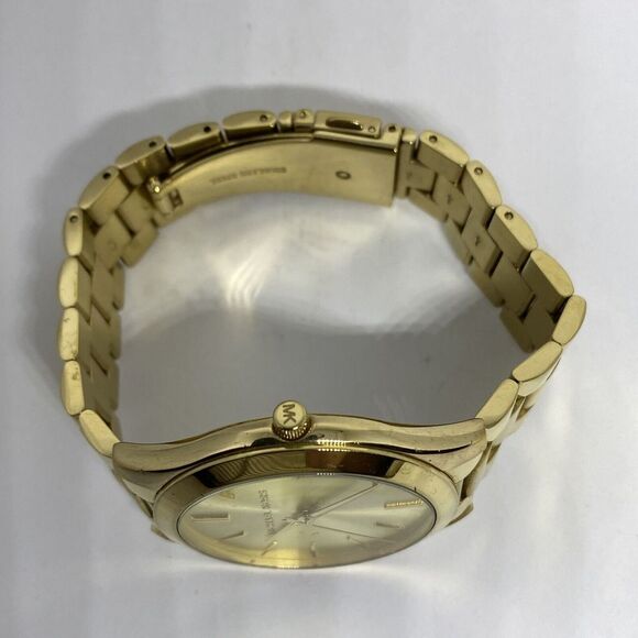 Michael Kors Runway MK3179 Womens Stainless Steel Analog Dial Quartz Watch VK744 - Picture 8 of 12